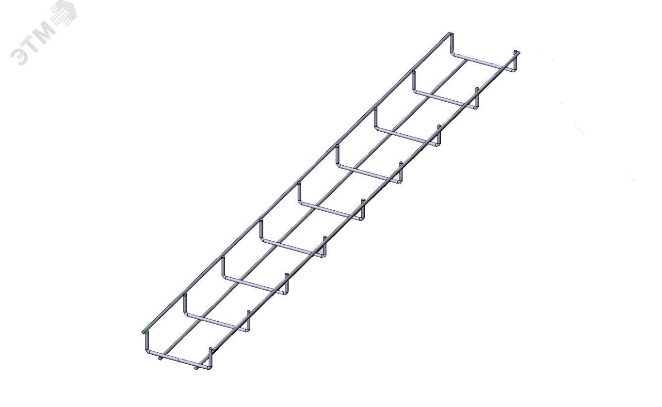 Лоток проволочный прямой усиленный ППУ5.100.35.3000.10.6