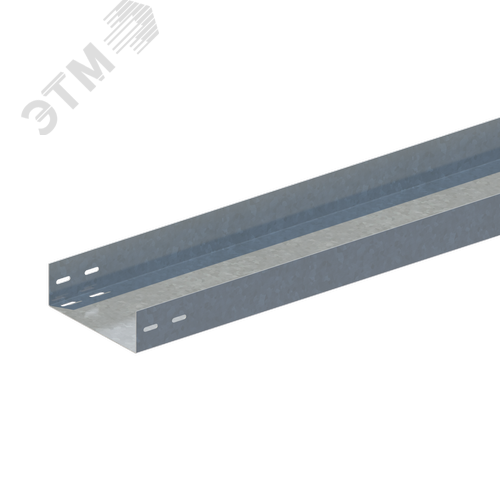 Лоток монтажный прямой неперфорированный ЛПН.200.100.2000.0,8.6