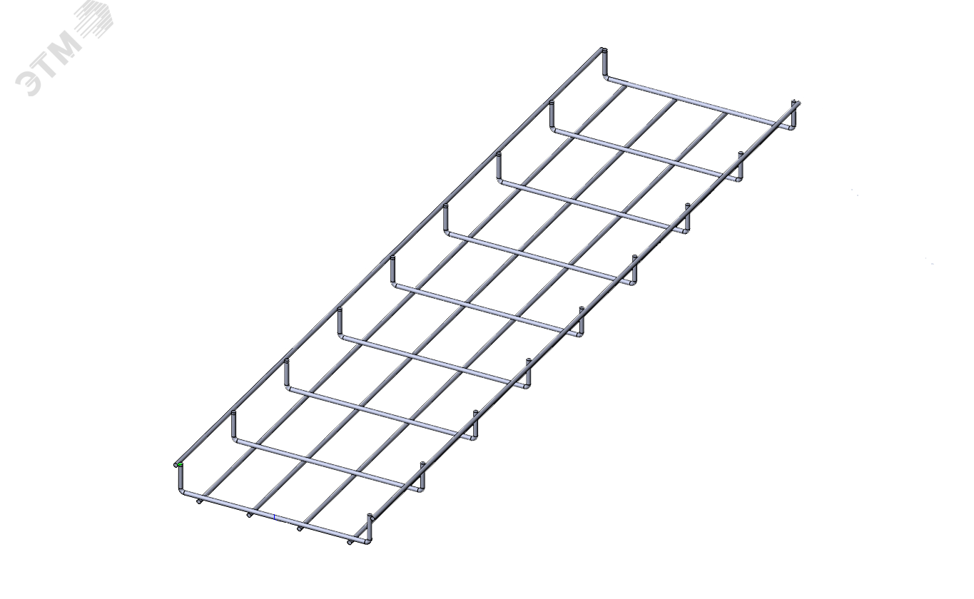 Лоток проволочный прямой усиленный ППУ5.200.35.3000.10.1