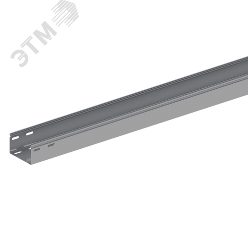 Лоток монтажный прямой неперфорированный замковый ЛПНЗ.100.50.2000.1.1