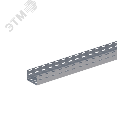 Лоток монтажный прямой перфорированный ЛПП.100.50.2000.1,2.1