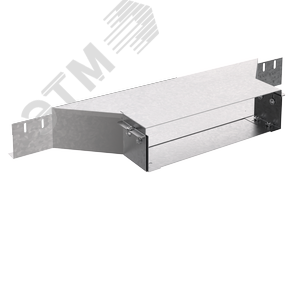 Короб угловой ответвительный горизонтальный КУОГ.150.50.600.1,2.2