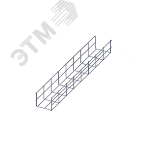 Лоток проволочный прямой ПП4.100.105.3000.8.2