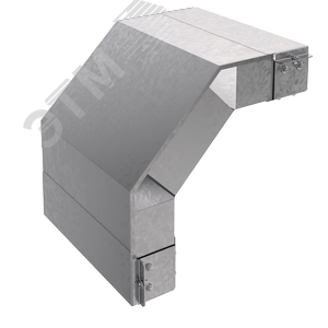 Короб угловой 90 вниз КУ90Н.50.50.455.1,2.2