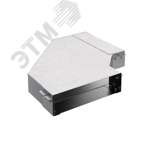 Короб угловой 90 горизонтальный КУ90Г.50.50.275.1,5.2