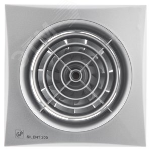 Вентилятор накладной Silent-200 CZ Silver