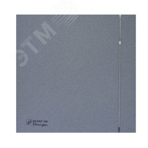 Вентилятор накладной Silent-100 CZ Stone Grey Design 4С