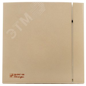 Вентилятор вытяжной Silent-100 CZ Champagne Design 4С