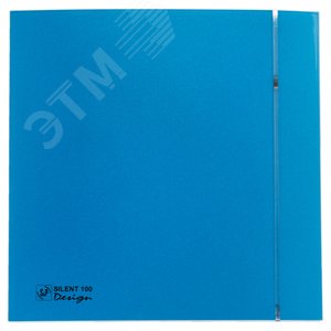 Вентилятор накладной Silent-100 CZ Blue Design 4C