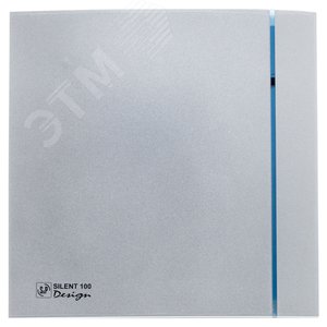 Вентилятор вытяжной Silent-100 CZ Silver Design