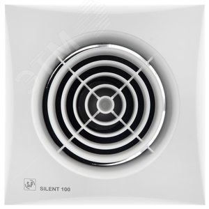 Вентилятор вытяжной Silent-100 CMZ со шнуровым выключателем