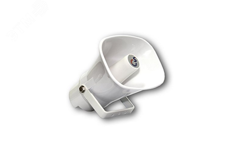 Громкоговоритель рупорный SHS-15T (корпус белый)