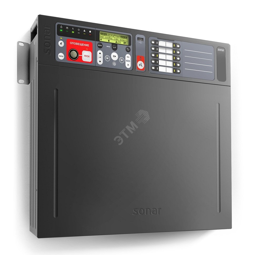 Прибор управления оповещением пожарный SPM-B10025-AW