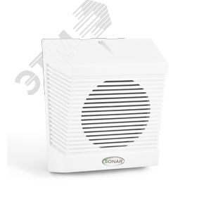 Громкоговоритель трансляционный настенный SW-06-03, 100 В, мощность 6 /3/1.5 Вт