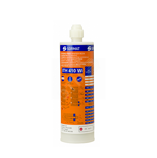 Анкер химический SORMAT ITH 410 Wi Зимний (На   основе винилэстера)