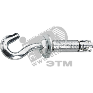 Анкер HBF10 с крюком оцинкованный