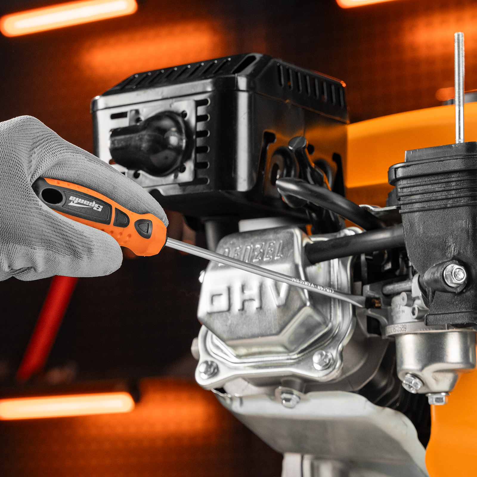 Отвертка "Point", SL5 х 150 мм, CrV, двухкомпонентная рукоятка Sparta