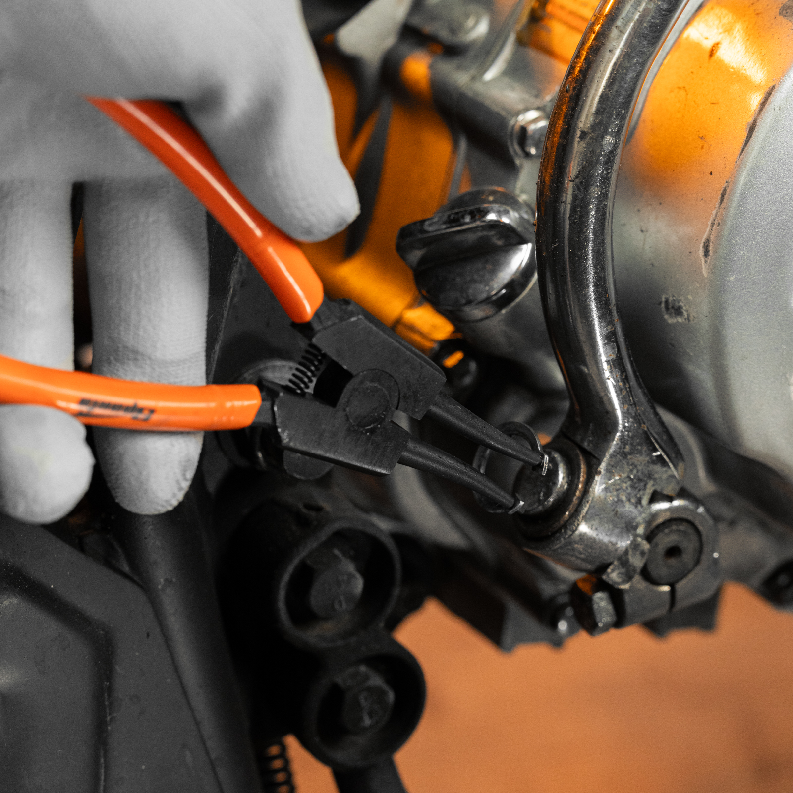 Съемник, 150 мм, для внешних стопорных колец, прямой (разжим) Sparta