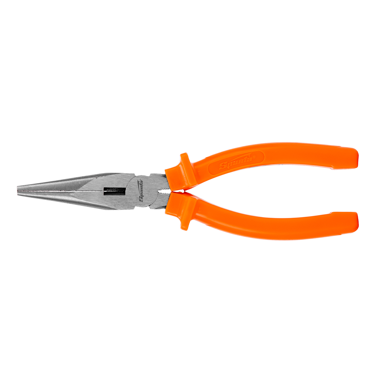 Длинногубцы прямые Classic, 180 мм, шлифованные, пластмассовые рукоятки Sparta