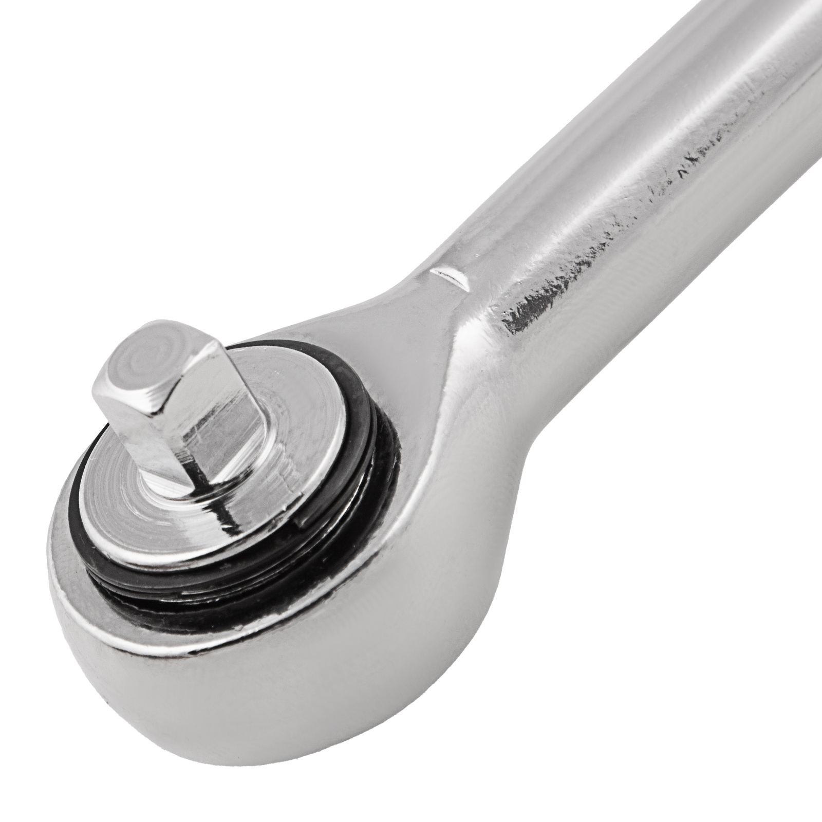 Ключ-трещотка 1/4", 45 зубьев, с переключателем, хром Sparta