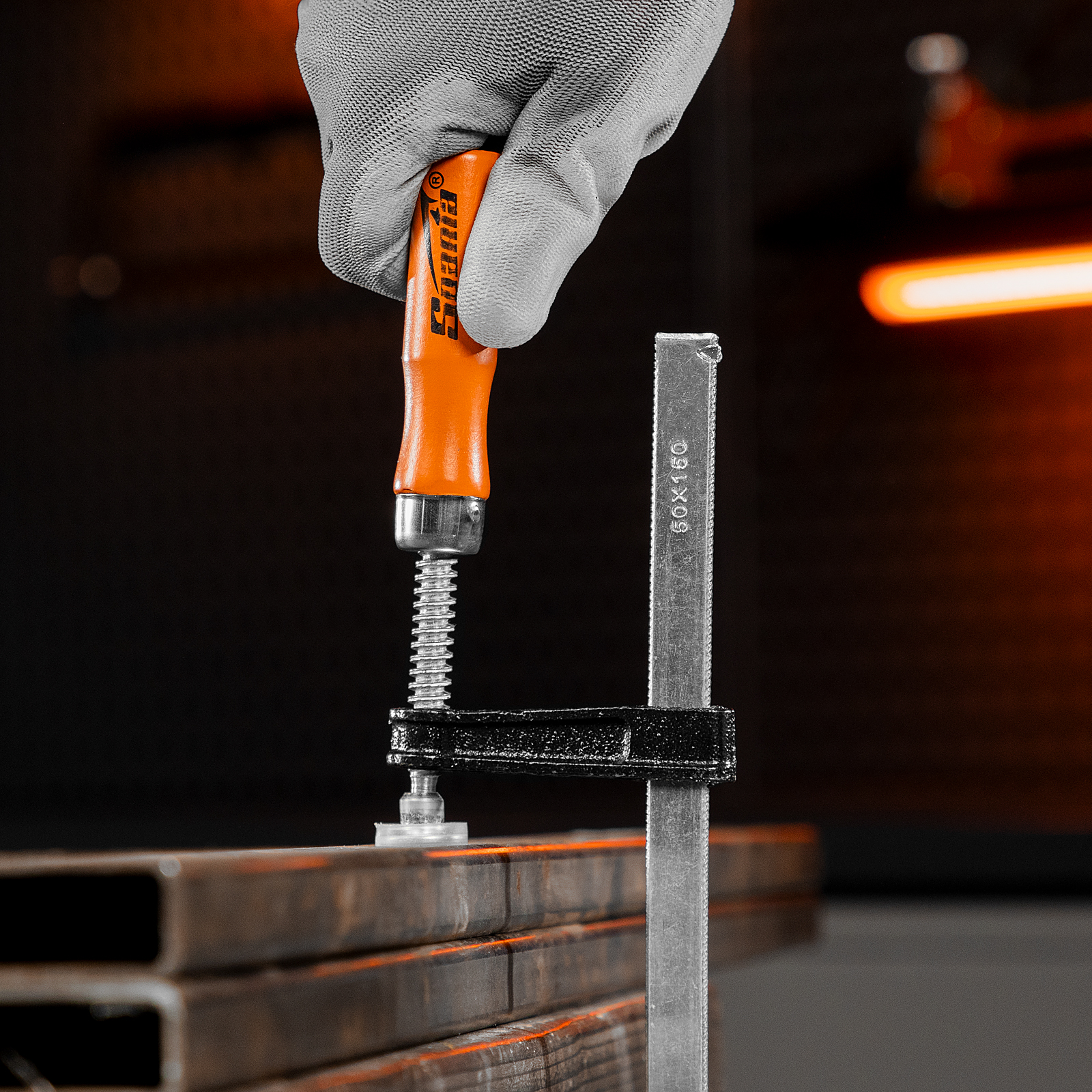 Струбцина F-образная, 150 х 50 мм Sparta