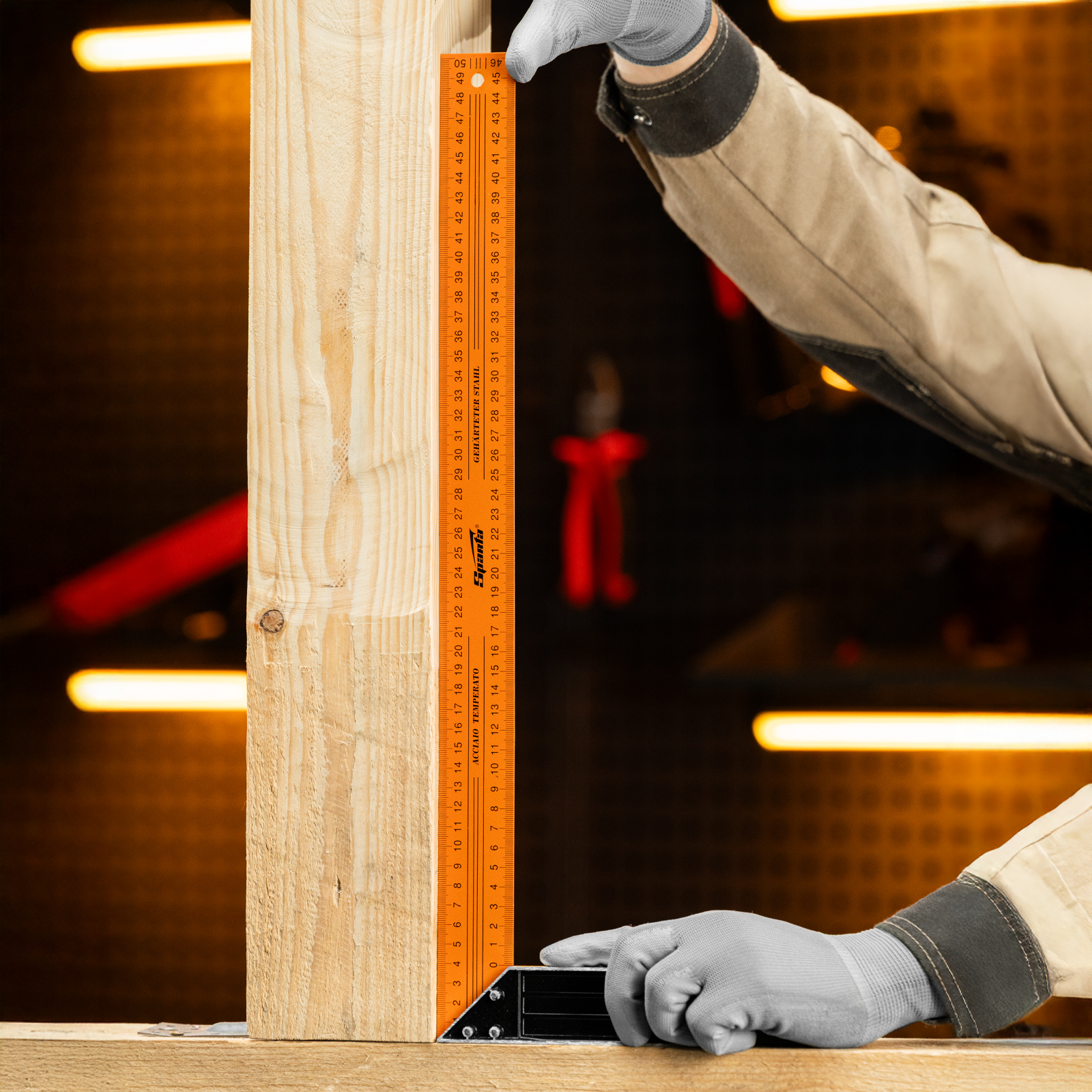 Угольник, 500 мм, металлический Sparta