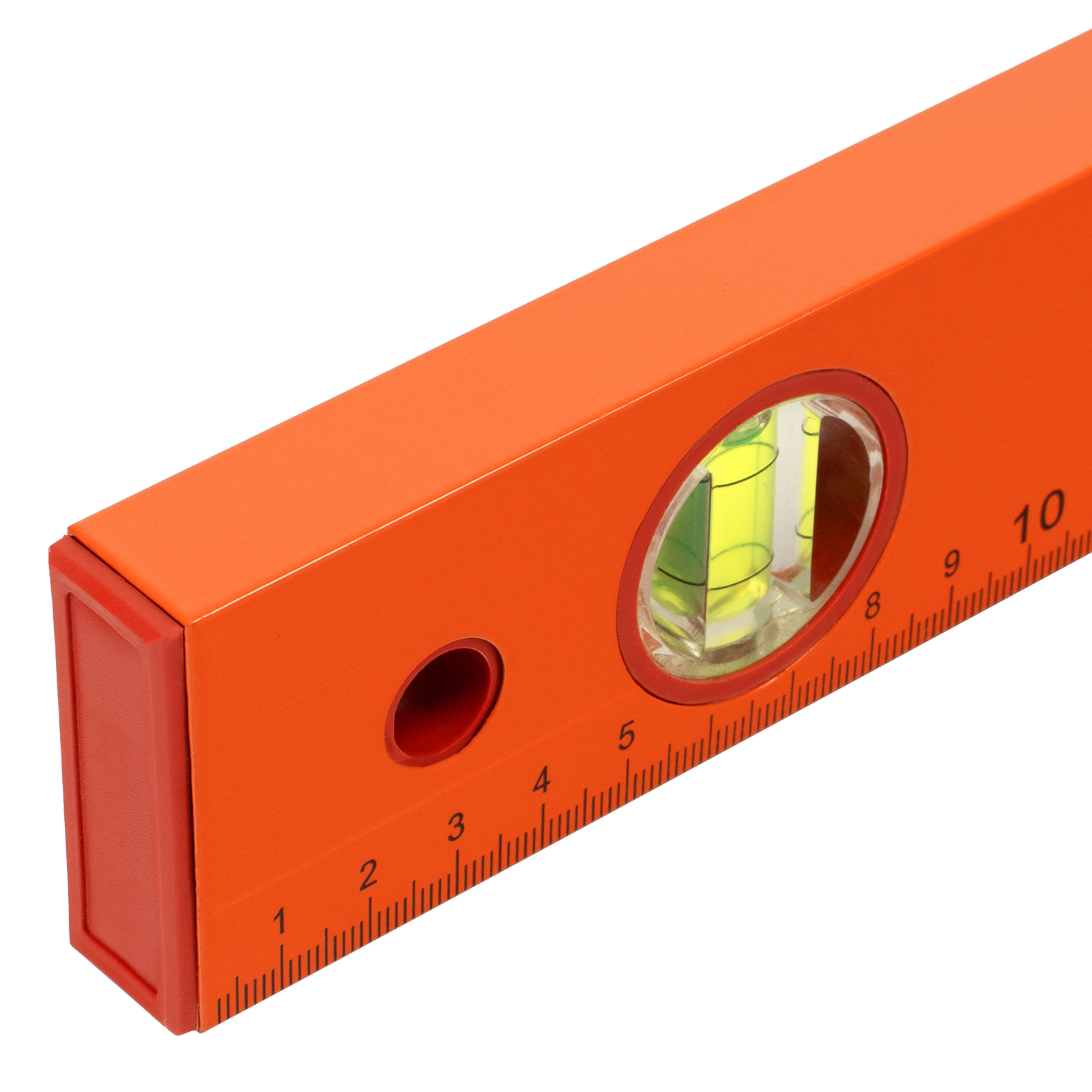 Уровень алюминиевый, 1500 мм, 3 глазка, желтый, линейка Sparta