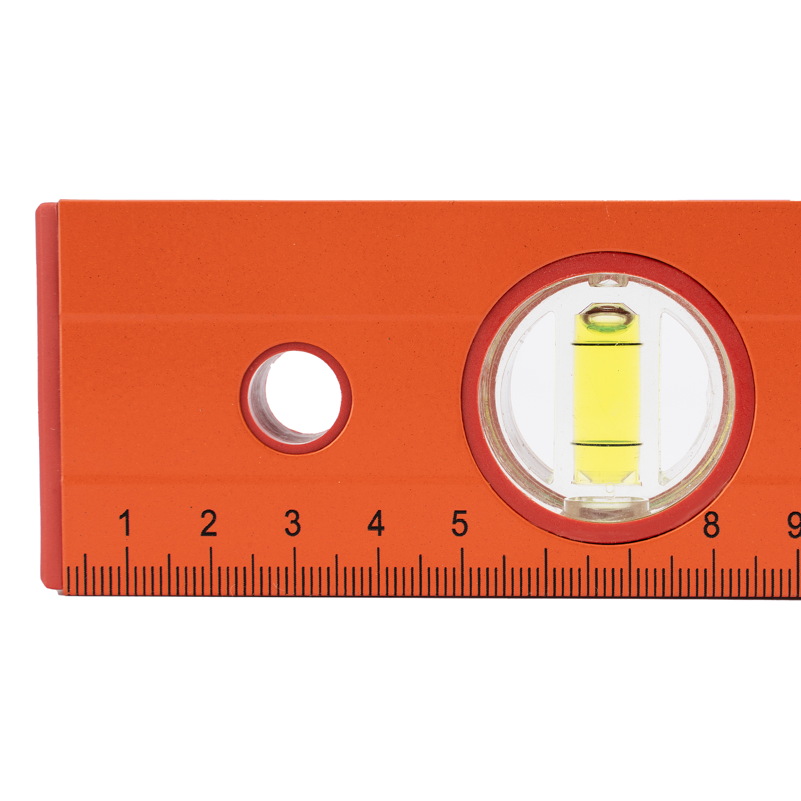 Уровень алюминиевый, 600 мм, 3 глазка, желтый, линейка Sparta