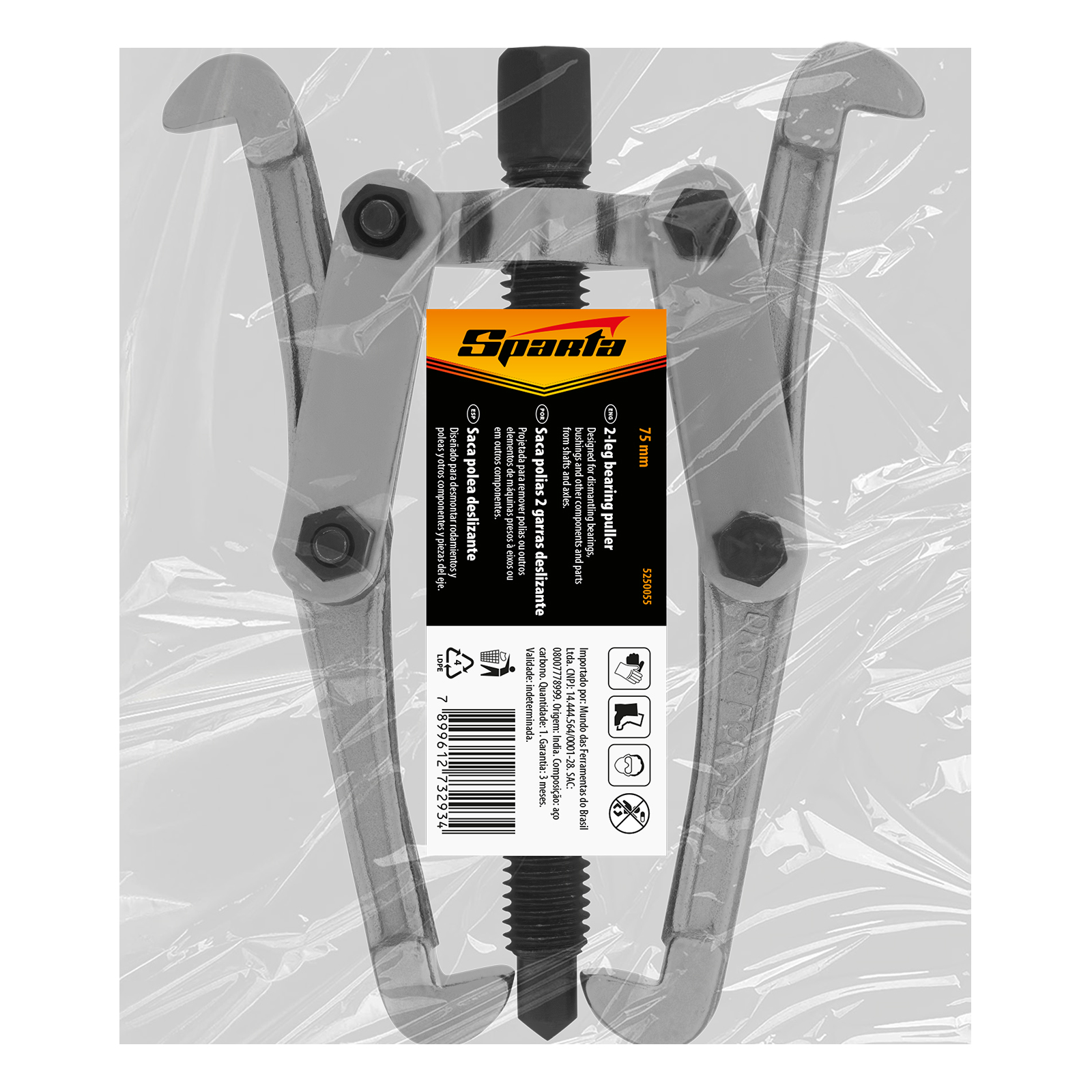 Съемник механический, 150 мм, двойной Sparta