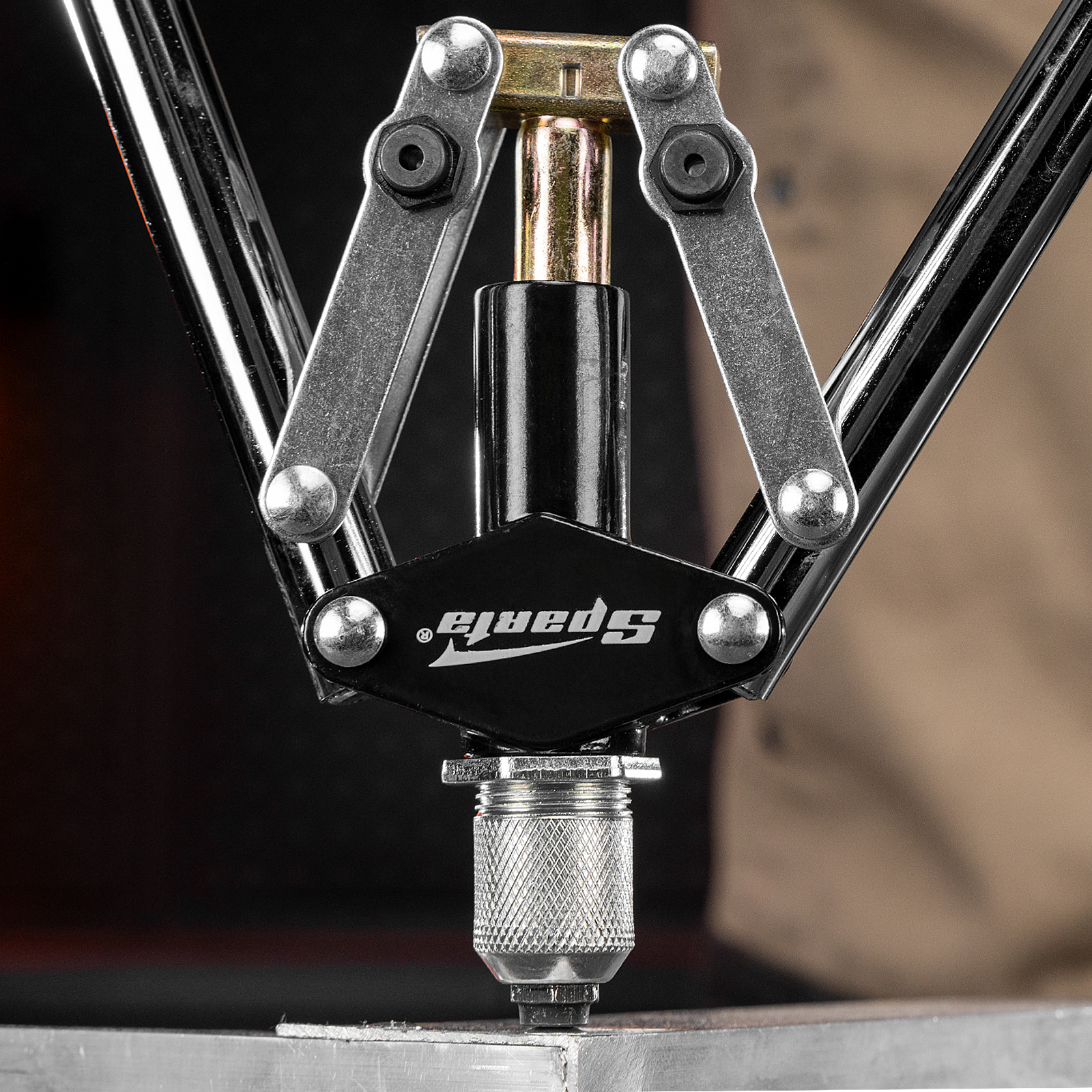 Заклепочник, 450 мм, двуручный, усиленный, заклепки 3.2-4.0-4.8 мм Sparta