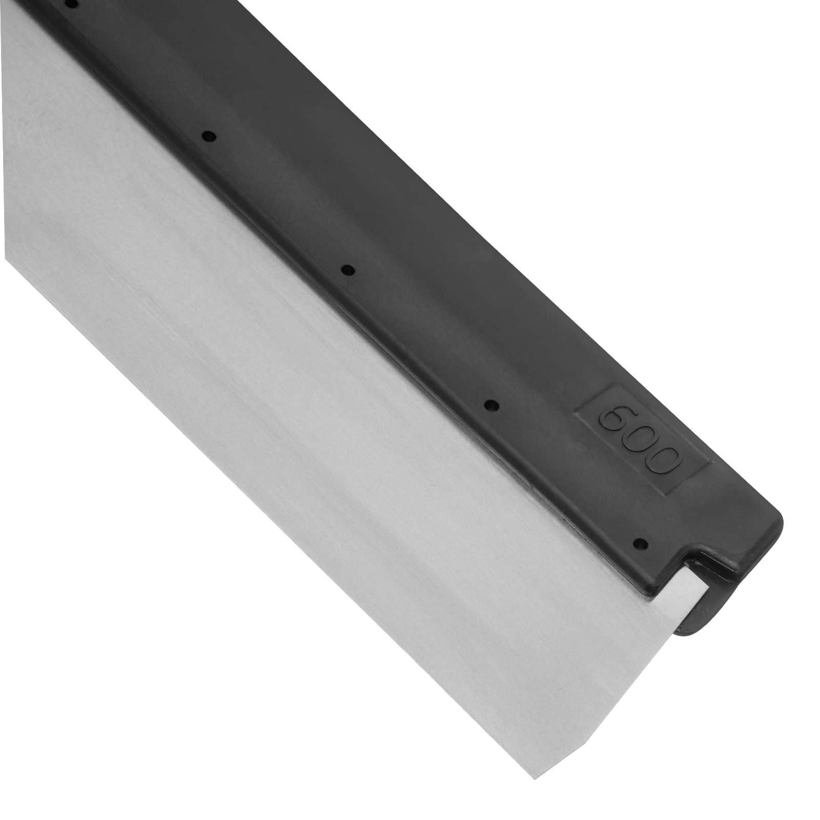 Шпатель фасадный из нержавеющей стали, 600 мм, пластмассовая ручка Sparta