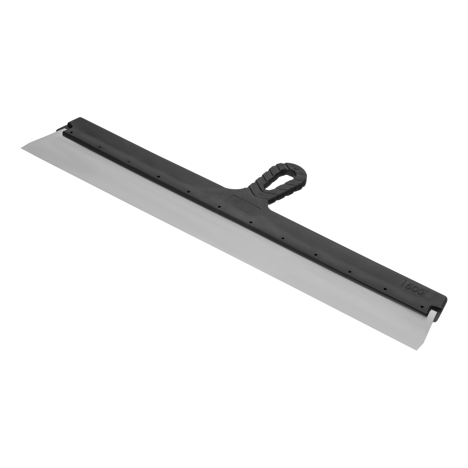 Шпатель фасадный из нержавеющей стали, 600 мм, пластмассовая ручка Sparta