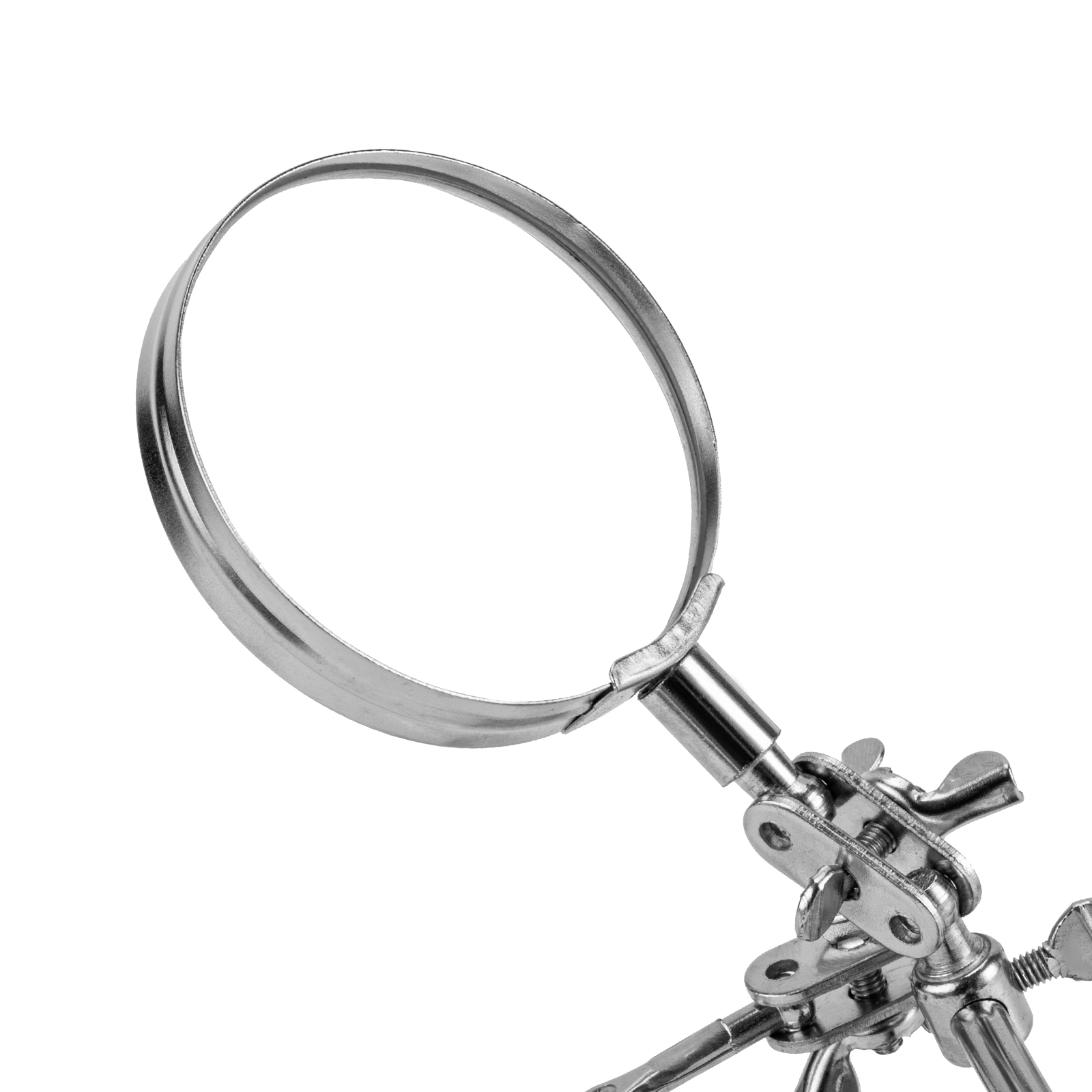 Зажим для пайки "Третья рука" с лупой Sparta