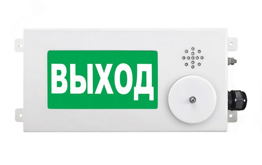 Оповещатель взрывозащищенный световое табло       малогабаритное ТСВ-Exi-M-Прометей-МИНИ, ''Газ     уходи'', 12-36В