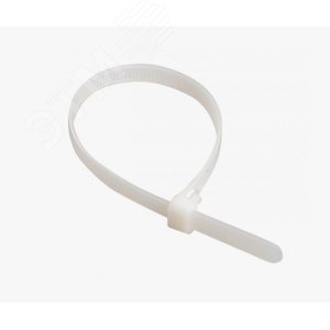 Хомут кабельный пластиковый 300х4,8мм для крепления термокабеля 500шт.