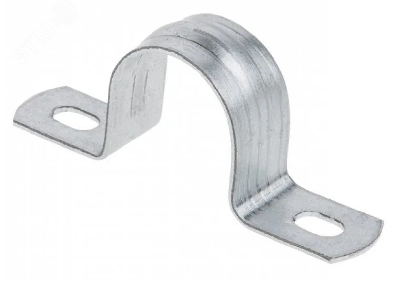 Cкоба кабельная металлическая 5мм  для крепления термокабеля 50шт.