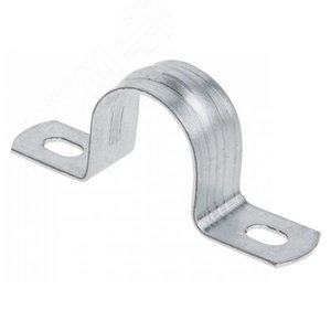 Cкоба кабельная металлическая 5мм  для крепления термокабеля 50шт.