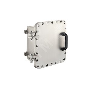 Коробка взрывозащищенная КВ-Exd-Н, нержавеющая    сталь. Габаритные раз меры 290х260х170 мм.