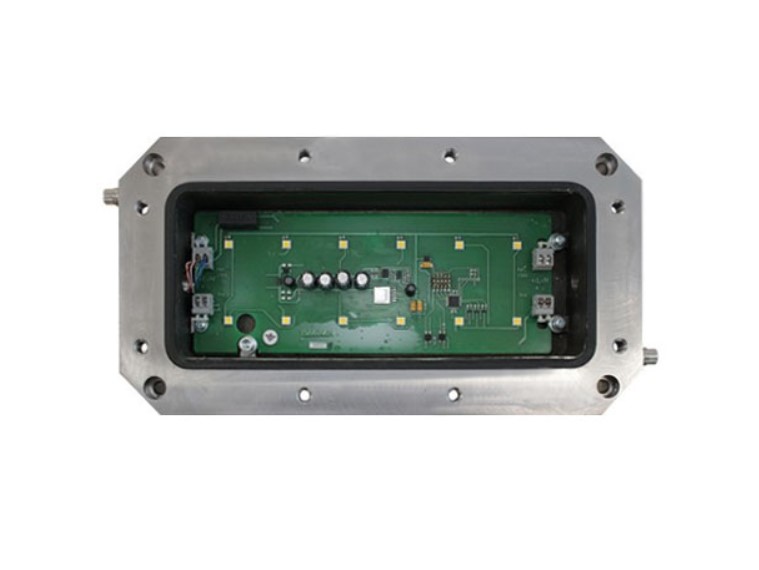 Оповещатель взрывозащищенный световое табло ТСВ-Exd-А-Прометей, ''Газ уходи'', 12-36В