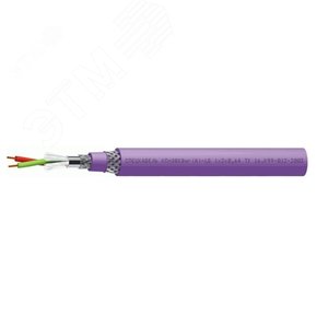 Кабель КПпЭВКВнг(А)-LS 1х2х0,64 (ТУ               16.К99-027-2005) защитный шланг черного цвета