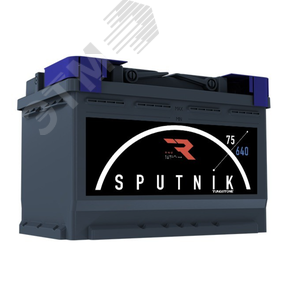 Аккумулятор автомобильный 6СТ-75 L(1)