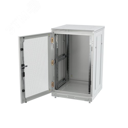 Шкаф напольный телекоммуникационный 19д24U(600x800) передняя дверь перф