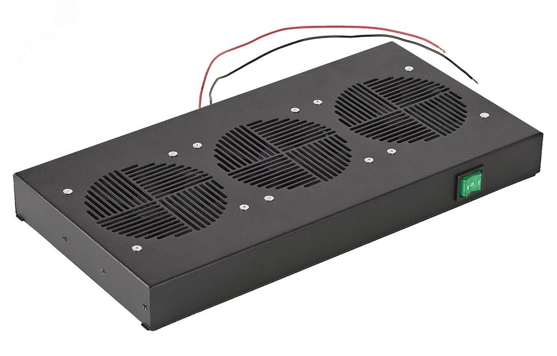 Модуль вентиляторный черный