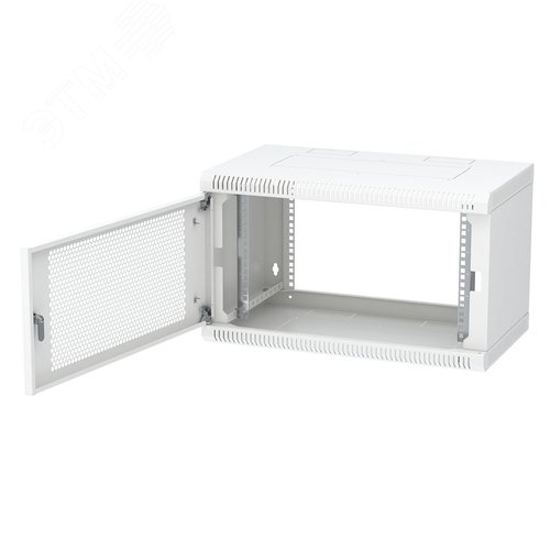 Шкаф настенный разборный 19д6U(600x650) дверь перфорированная