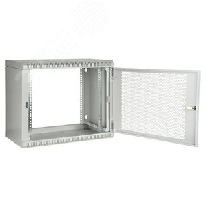 Шкаф настенный разборный 19д9U(600x450) дверь перфорированная