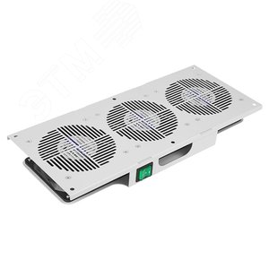 Модуль вентиляторный потолочный 3 вент с термодатчиком без шнура питания35С