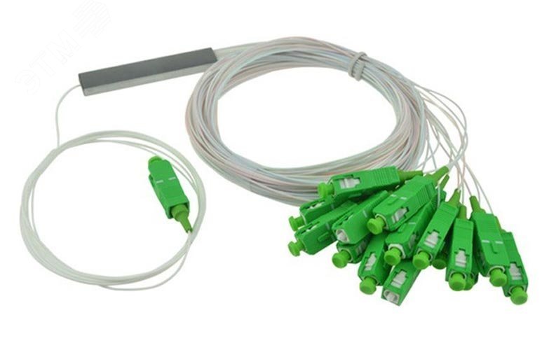 Разветвитель РО-1х16-PLC -SM/0,9 -1,0 м-SC/APC (-40+70 С)