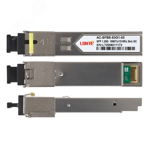SFP WDM 1.25G Tx1550/Rx1310 3km SC DDM