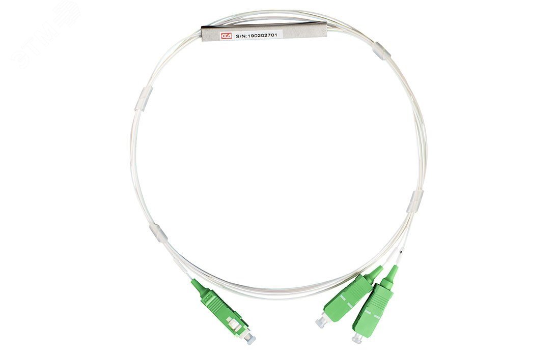 Разветвитель РО-1х2 -PLC -SM/0,9 -1,0 м-SC/APC (-40 +70 С)