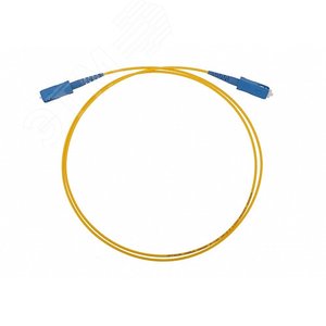 Шнур ШОС-2SM/2.0 мм-SC/UPC-SC/UPC-2.0 м Желтый